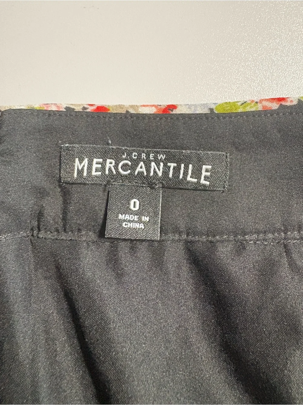 J. Crew Mercantile Floral Pleated Mini Skirt Size 0